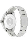 NAUTICA N83 Finn World Silver Stainless Steel Bracelet