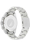 NAUTICA Key Biscayne Chronograph Silver Stainless Steel Bracelet Gift Set