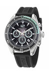 NAUTICA Key Biscayne Chronograph Black Silicone Strap