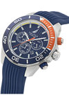 NAUTICA One Chronograph Blue Silicone Strap