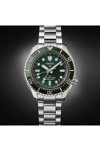 SEIKO Prospex Marine Green Divers Automatic GMT Silver Stainless Steel Bracelet