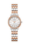 GUESS Hayley Crystals Two Tone Stainless Steel Bracelet