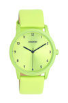 OOZOO Timepieces Light Green Leather Strap