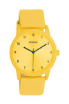 OOZOO Timepieces Yellow Leather Strap