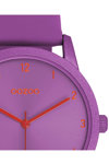 OOZOO Timepieces Purple Leather Strap