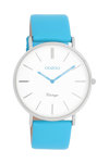 OOZOO Vintage Light Blue Leather Strap