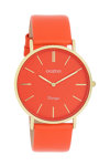 OOZOO Vintage Orange Leather Strap