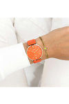 OOZOO Vintage Orange Leather Strap