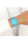 OOZOO Vintage Light Blue Leather Strap