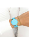 OOZOO Vintage Light Blue Leather Strap