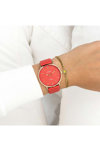 OOZOO Vintage Red Leather Strap