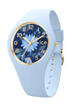 ICE WATCH Flower Light Blue Silicone Strap (S)