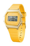 ICE WATCH Digit Retro Chronograph Yellow Silicone Strap (S)