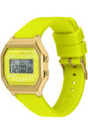 ICE WATCH Digit Retro Chronograph Light Green Silicone Strap (S)