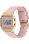 ICE WATCH Digit Retro Chronograph Pink Silicone Strap (S)