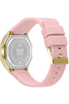 ICE WATCH Digit Retro Chronograph Pink Silicone Strap (S)