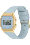 ICE WATCH Digit Retro Chronograph Light Blue Silicone Strap (S)