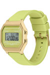 ICE WATCH Digit Retro Chronograph Green Silicone Strap (S)