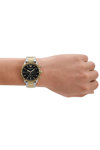 Emporio ARMANI Mario Chronograph Two Tone Stainless Steel Bracelet