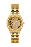 GUESS Allara Crystals Gold Stainless Steel Bracelet