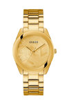 GUESS Cubed Gold Stainless Steel Bracelet