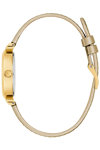 GUESS Array Crystals Gold Leather Strap