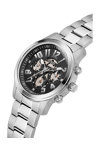 GUESS Parker Silver Stainless Steel Bracelet