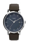 TIMEX Trend Midtown Brown Leather Strap