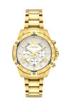 BREEZE Spectacolo Swarovski Chronograph Gold Stainless Steel Bracelet