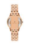 BEVERLY HILLS POLO CLUB Diamond Rose Gold Stainless Steel Bracelet