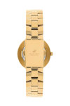 BEVERLY HILLS POLO CLUB Diamond Gold Stainless Steel Bracelet