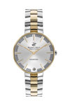 BEVERLY HILLS POLO CLUB Diamond Two Tone Stainless Steel Bracelet