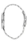 BEVERLY HILLS POLO CLUB Crystals Silver Stainless Steel Bracelet