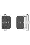 GUESS Legacy Stainless Steel Cufflinks