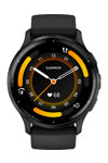 GARMIN Venu 3 Slate Bezel with Black Silicone Band