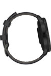 GARMIN Venu 3 Slate Bezel with Black Leather Strap