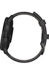 GARMIN Venu 3 Slate Bezel with Black Leather Strap