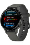 GARMIN Venu 3S Slate Bezel with Pebble Gray Silicone Band