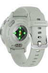 GARMIN Venu 3S Silver Bezel with Sage Gray Silicone Band