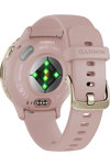 GARMIN Venu 3S Soft Gold Bezel with Dust Rose Silicone Band