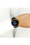 OOZOO Smartwatch Black Silicone Strap