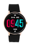 OOZOO Smartwatch Black Silicone Strap