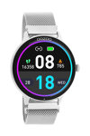 OOZOO Smartwatch Silver Stainless Steel Bracelet