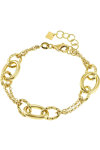 VOGUE Circle 18K-Gold-Plated Sterling Silver Bracelet