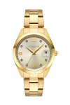 VOGUE Amelie Crystals Gold Stainless Steel Bracelet