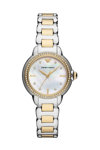 Emporio ARMANI Mia Crystals Two Tone Stainless Steel Bracelet