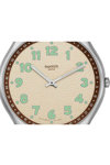 SWATCH Tabby Hepcat with Brown Leather Strap