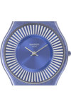 SWATCH Metro Deco Blue Silicone Strap