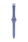 SWATCH Metro Deco Blue Silicone Strap