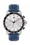 VISETTI Chrono Blue Leather Strap